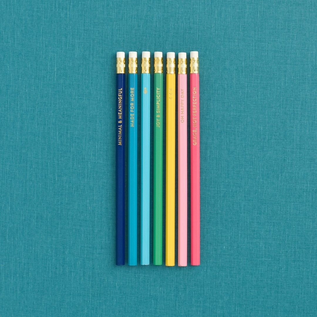 Pencil Pack, Happy Stripe | Simplified