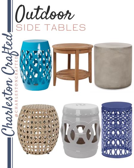 Update your outdoor decor with an outdoor side table. Perfect for the spring and summer seasons.

Home decor, outdoor living, outdoor decor, outdoor furniture, patio decor

#LTKSeasonal #LTKhome #LTKstyletip