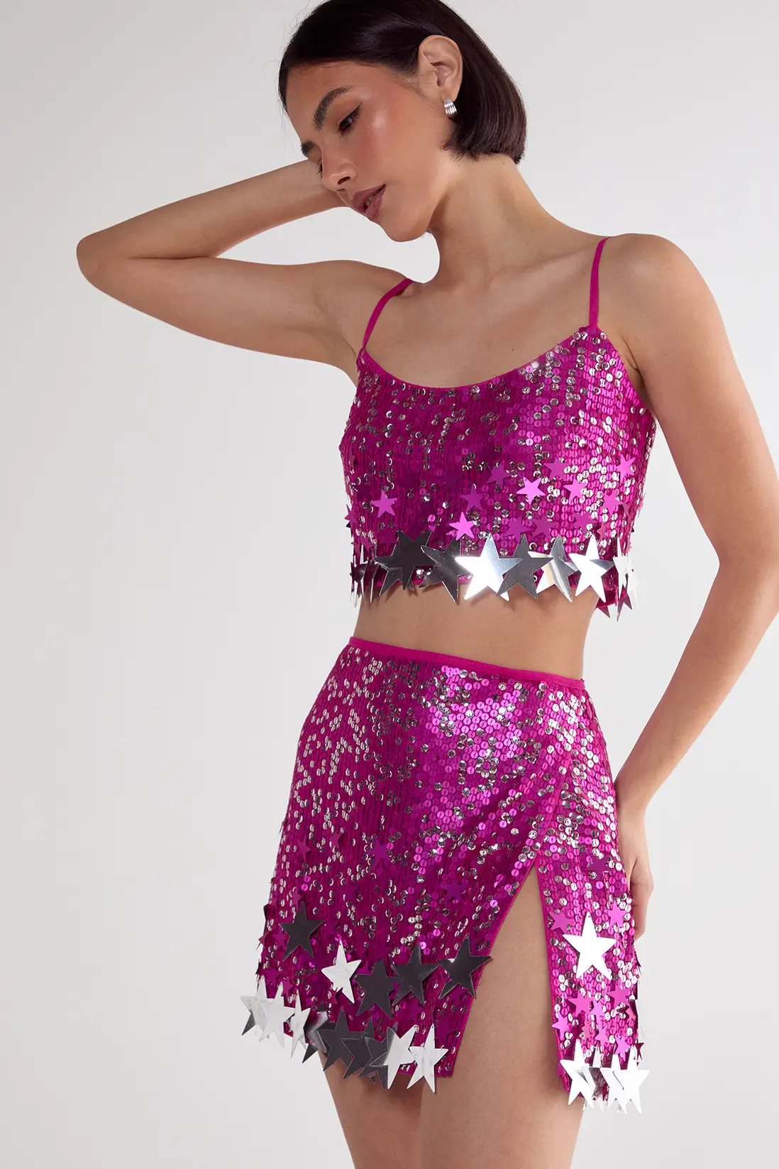 Limited Embellished Star Trim Mini Skirt | Nasty Gal US