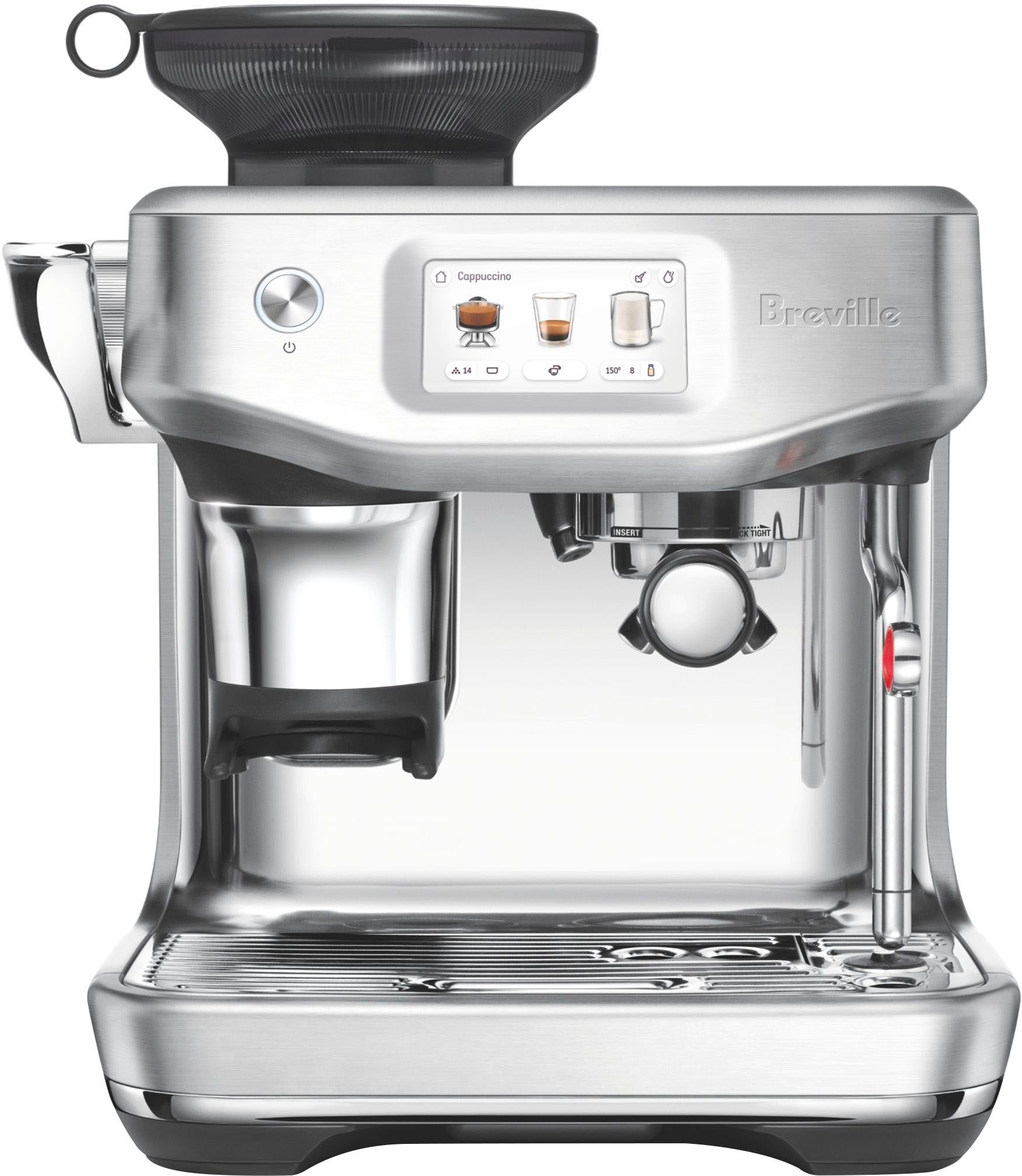 Breville Barista Touch Impress Espresso Machine Brushed Stainless Steel BES881BSS1BNA1 - Best Buy | Best Buy U.S.