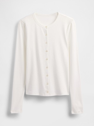 Modern Crewneck Cardigan | Gap (US)