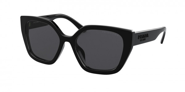 Prada PR 24XS Sunglasses | 1AB5Z1 Black / Polar Grey Lens 52-18-140 | EZ Contacts
