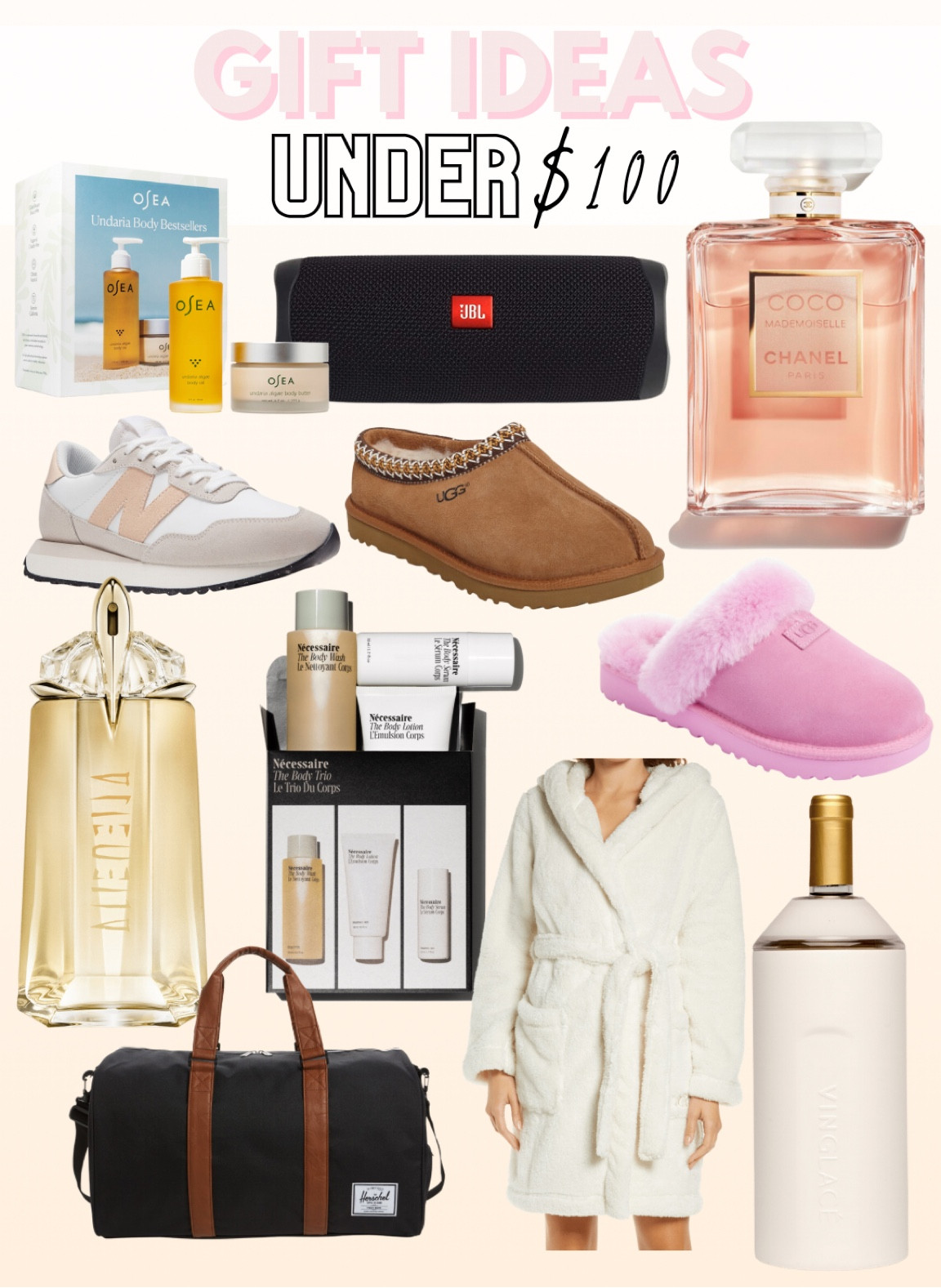 Gifts under $100, gift guide, ugg slippers, wine chiller, beauty gift sets 

#LTKGiftGuide #LTKHoliday #LTKunder100