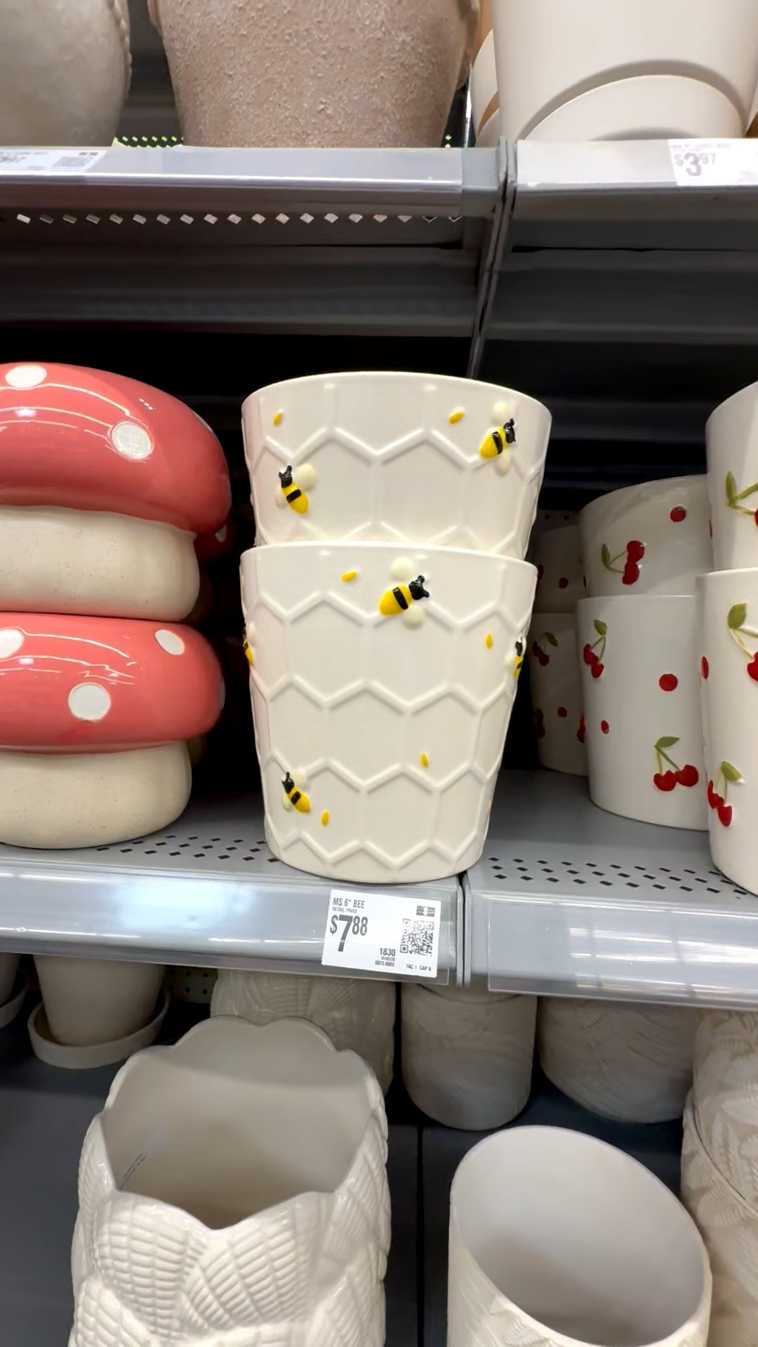 I found the cutest planters today at Walmart for $7.88! I am in love with the bow one! 
🎀🐝🍒

#LTKHome #LTKSeasonal #LTKFindsUnder50