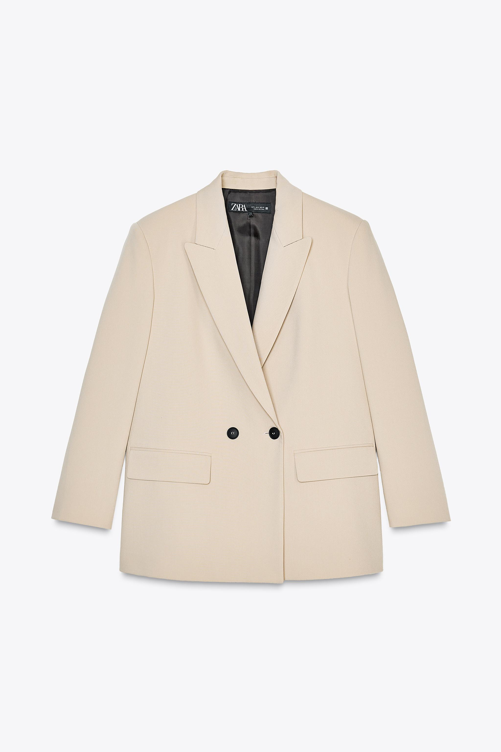 OVERSIZE DOUBLE-BREASTED BLAZER | Zara UK