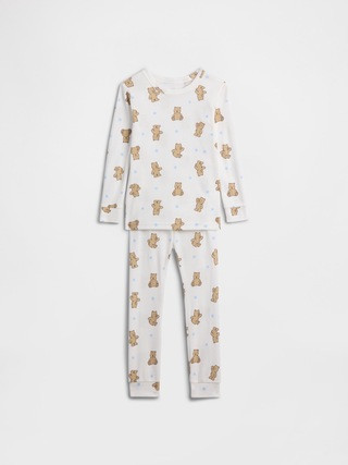 babyGap 100% Organic Cotton Brannan Bear PJ Set | Gap Factory