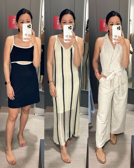 Size small dress
Size XS striped dress
Size XS jumpsuit 

Target style
Target fashion