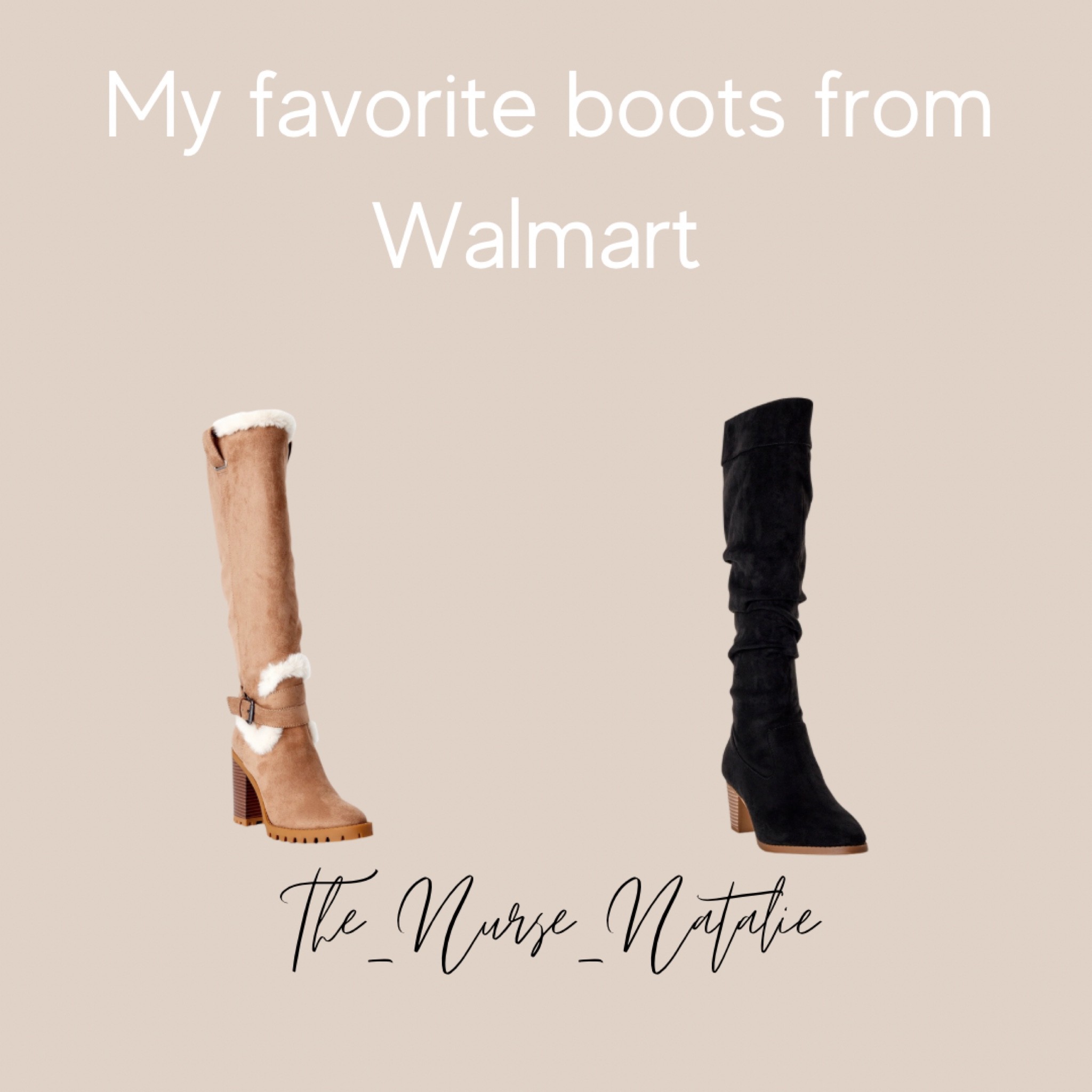 The perfect fall boots at an affordable price!

These Walmart boots scream fashion. 

They can be dressed up or down depending on the occasion. 

#fallboots #walmartfallfashion #winterboots #highheelboots #trendy

#LTKSeasonal #LTKshoecrush #LTKfit