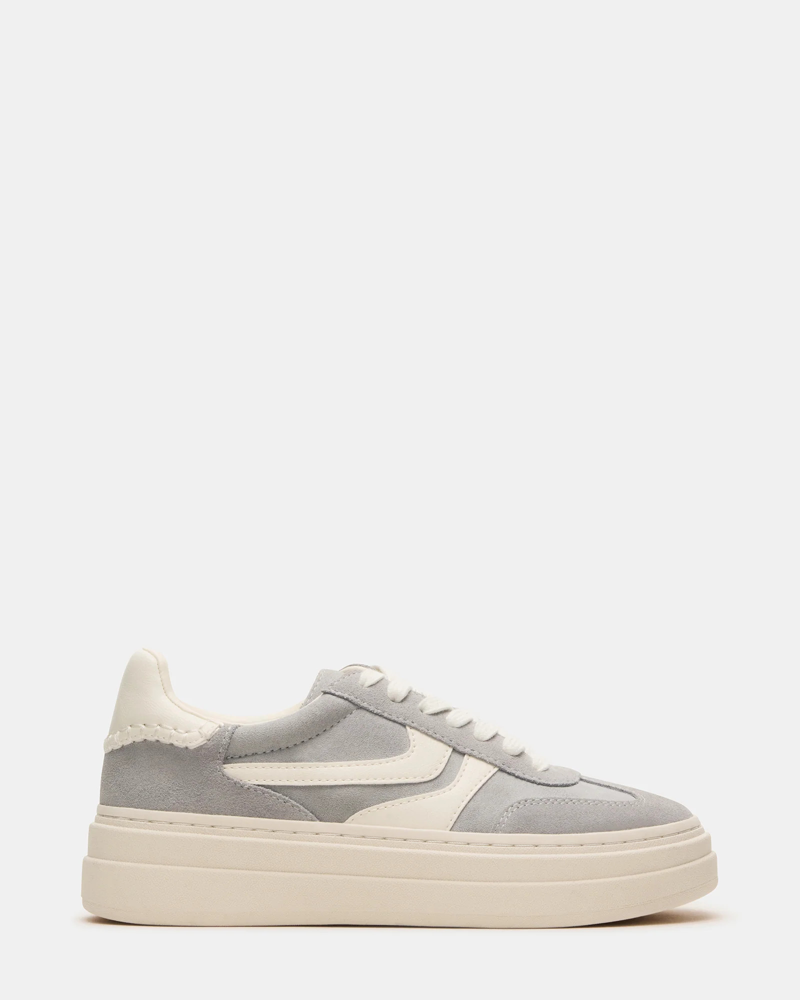 DODGE Grey Multi Low-Top Platform Sneaker | Women's Sneakers | Steve Madden (US)