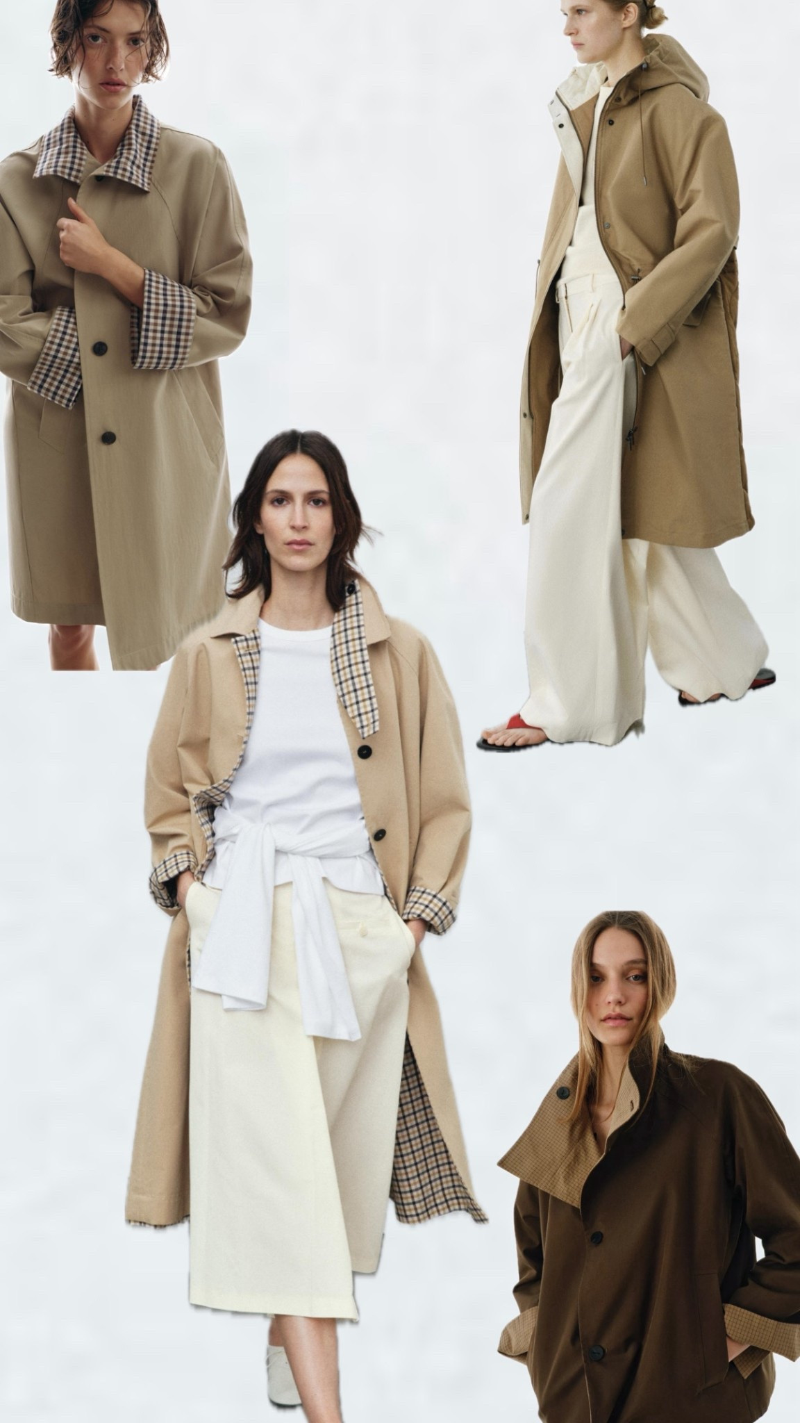 Perfect Tench coats for the upcoming season. 2 of these are reversible which are so  versatile. 🧥

#LTKuk #LTKeurope #LTKworkwear