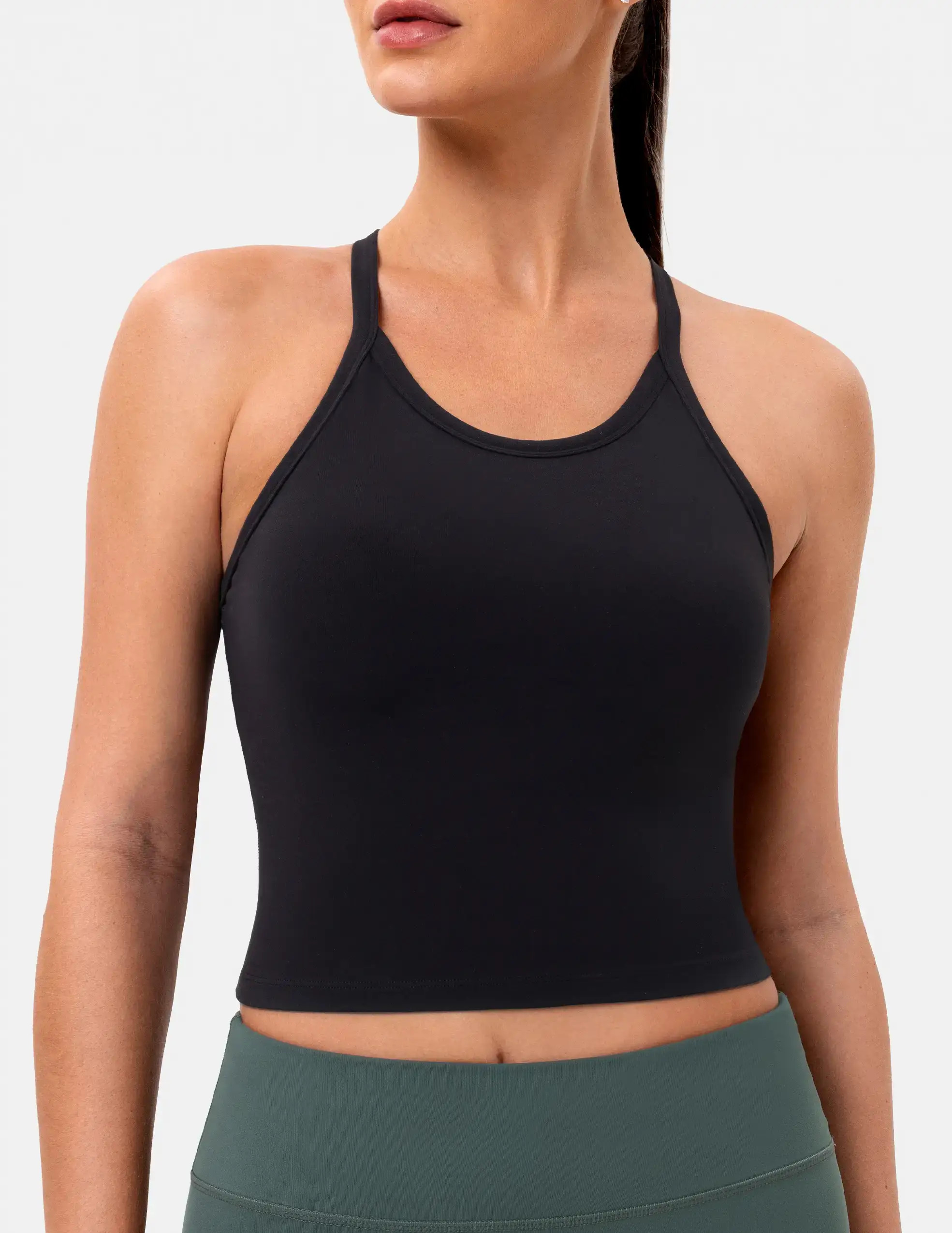 Colorfulkoala Women Built In Bra Tank Racerback Workout Yoga Sleeveless Athletic Top | Colorfulkoala Affiliate Program