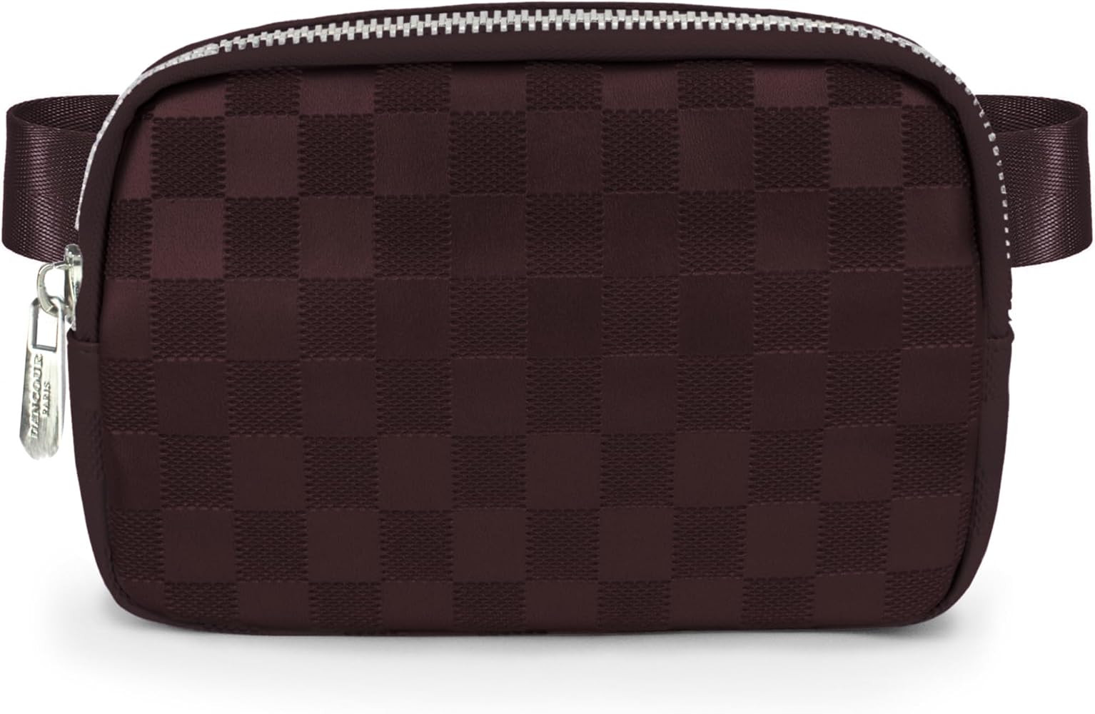 DANCOUR Checkered Belt Bag, Cross Body Bag, Fanny Pack, Leather Fanny Pack Crossbody, Fanny Packs... | Amazon (US)