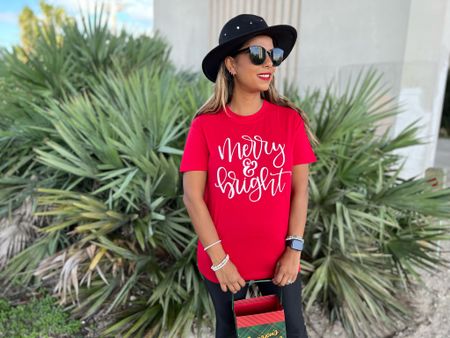 Merry and bright shirt merry Christmas shirts Xmas graphic tee tops

I’m wearing a size small in red. 130 lbs. 5’4

#amazon #founditonamazon #amazonfashion #christmas #holiday #xmas #tshirt %fedora

#LTKHoliday #LTKSeasonal #LTKunder50