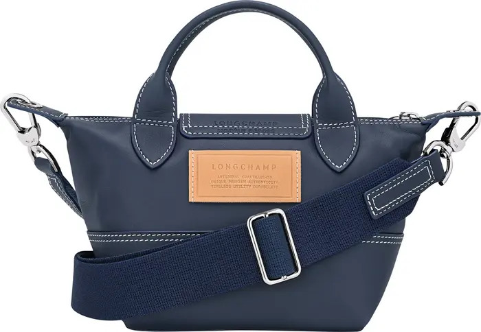 Extra Small Le Pliage Xtra Worker Leather Crossbody Bag | Nordstrom