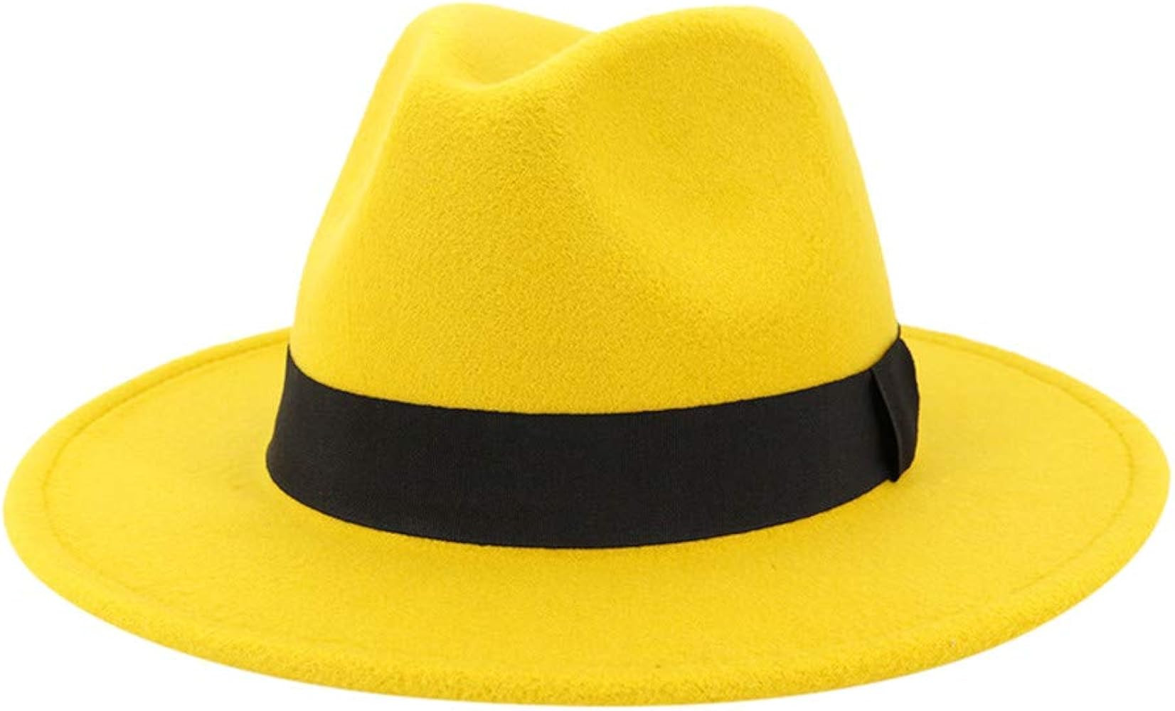 Men Women Vintage Wide Hat with Belt Buckle Adjustable Hats Fedora Hat Wide Brim Hats | Amazon (US)