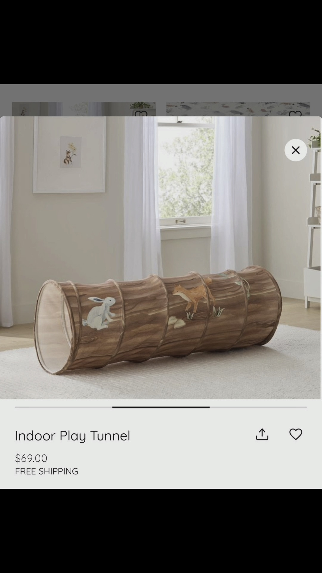 Finn’s first look into the tunnel that quickly became his FAVORITE thing. This pottery barn kids tunnel is SO soft for baby/toddler and stores easily. Perfect addition to the playroom! 

#LTKKids #LTKHome #LTKBaby