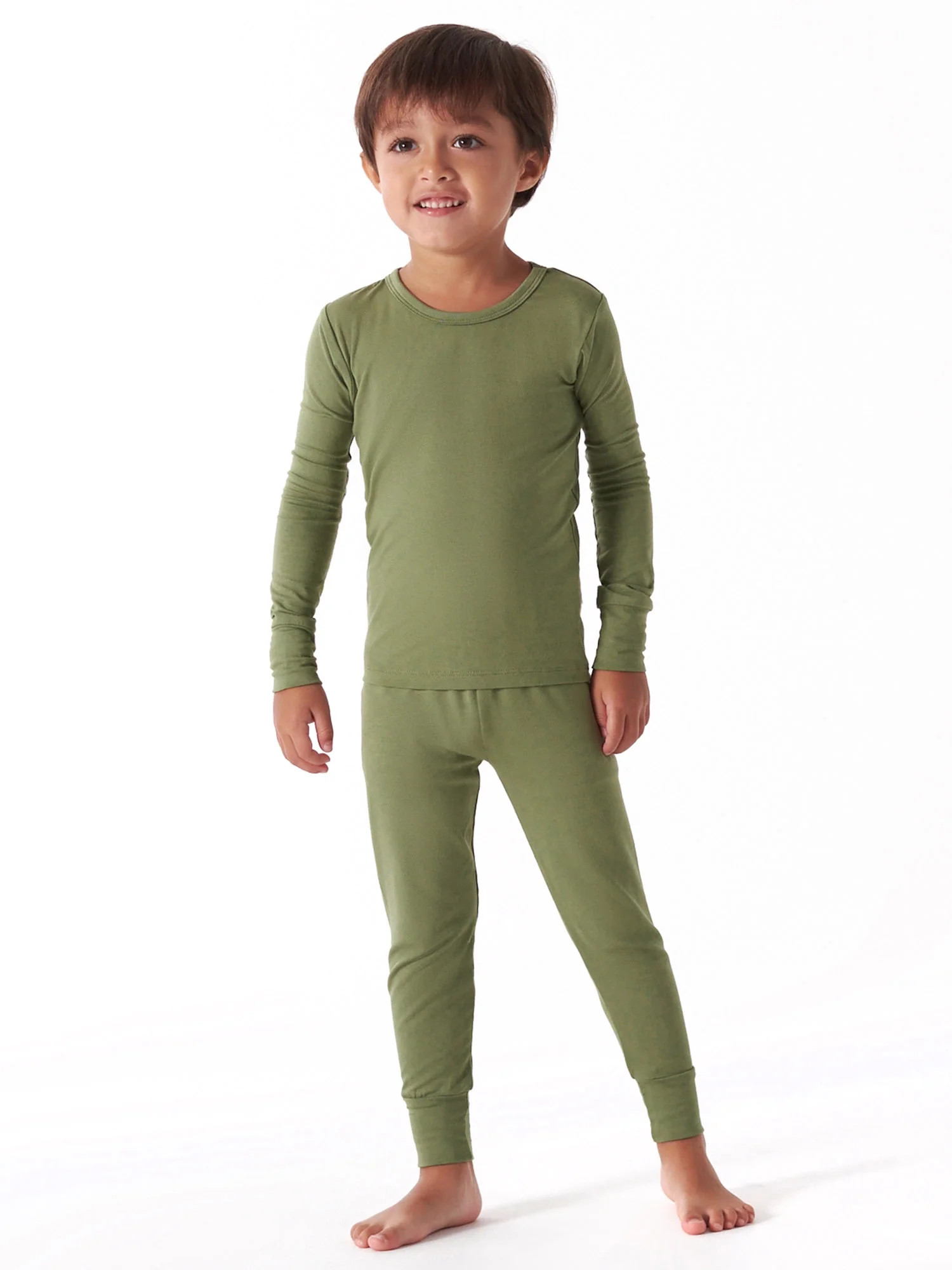 Gerber Unisex Baby Toddler Buttery Soft 2-Piece Snug Fit Pajamas with Viscose Made from Eucalyptu... | Walmart (US)