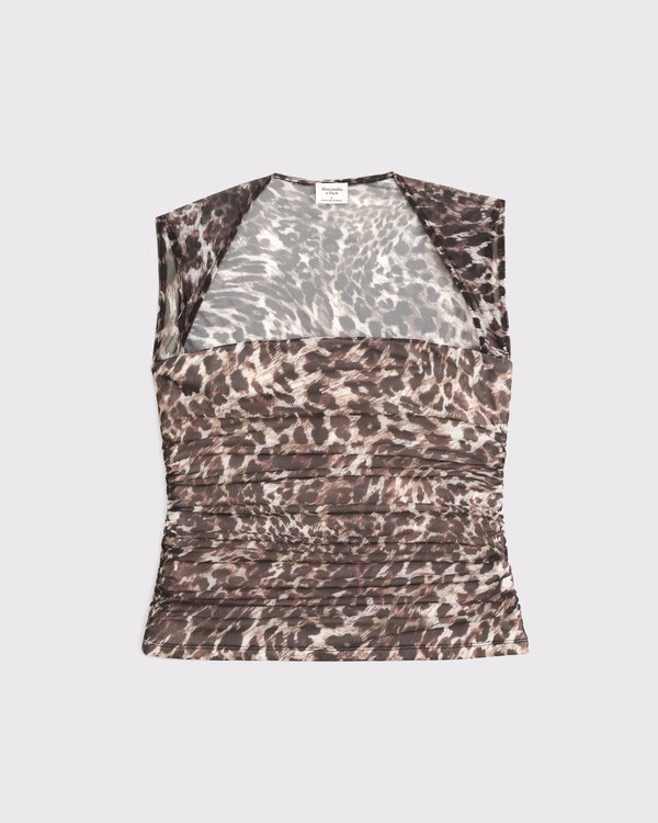 The A&F Ava Mesh Top | Abercrombie & Fitch (US)