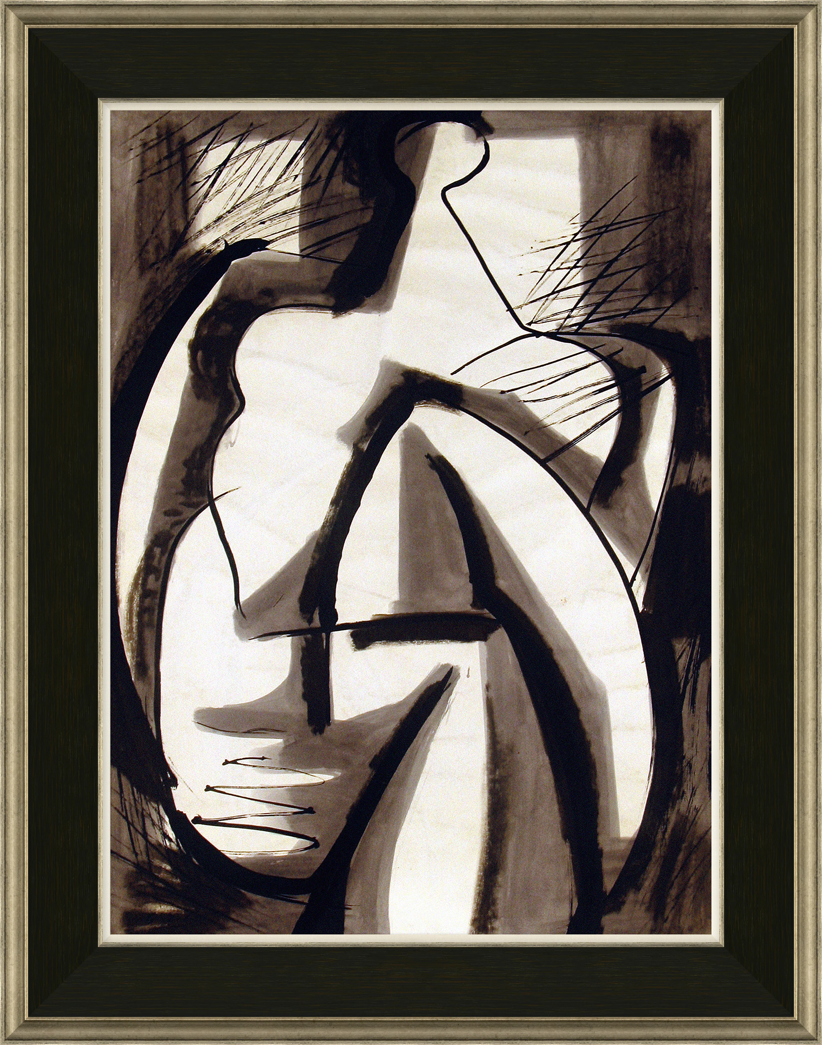 Soicher Marin Abstract Figure by David Phoenix - Picture Frame Painting on Paper | Wayfair | Wayfair North America