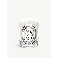 Diptyque Feuille de Lavande mini scented candle | Selfridges