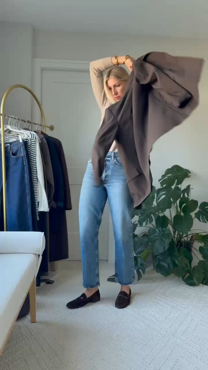 The timeless duo you’ll wear on repeat: a soft cashmere knit under a structured brown blazer.

#LTKSeasonal #LTKStyleTip #LTKOver40