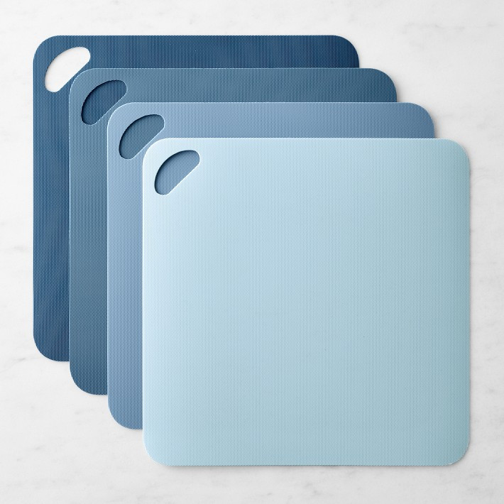 Dexas Flex Mats Blue Tones, Set of 4 | Williams-Sonoma