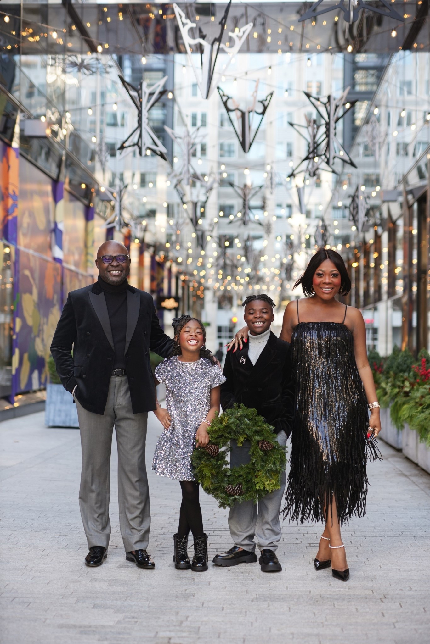 Loved how our family holiday photos turned out :) we could totally ring into the new year in this look !

#LTKHoliday #LTKSeasonal #LTKmomlife