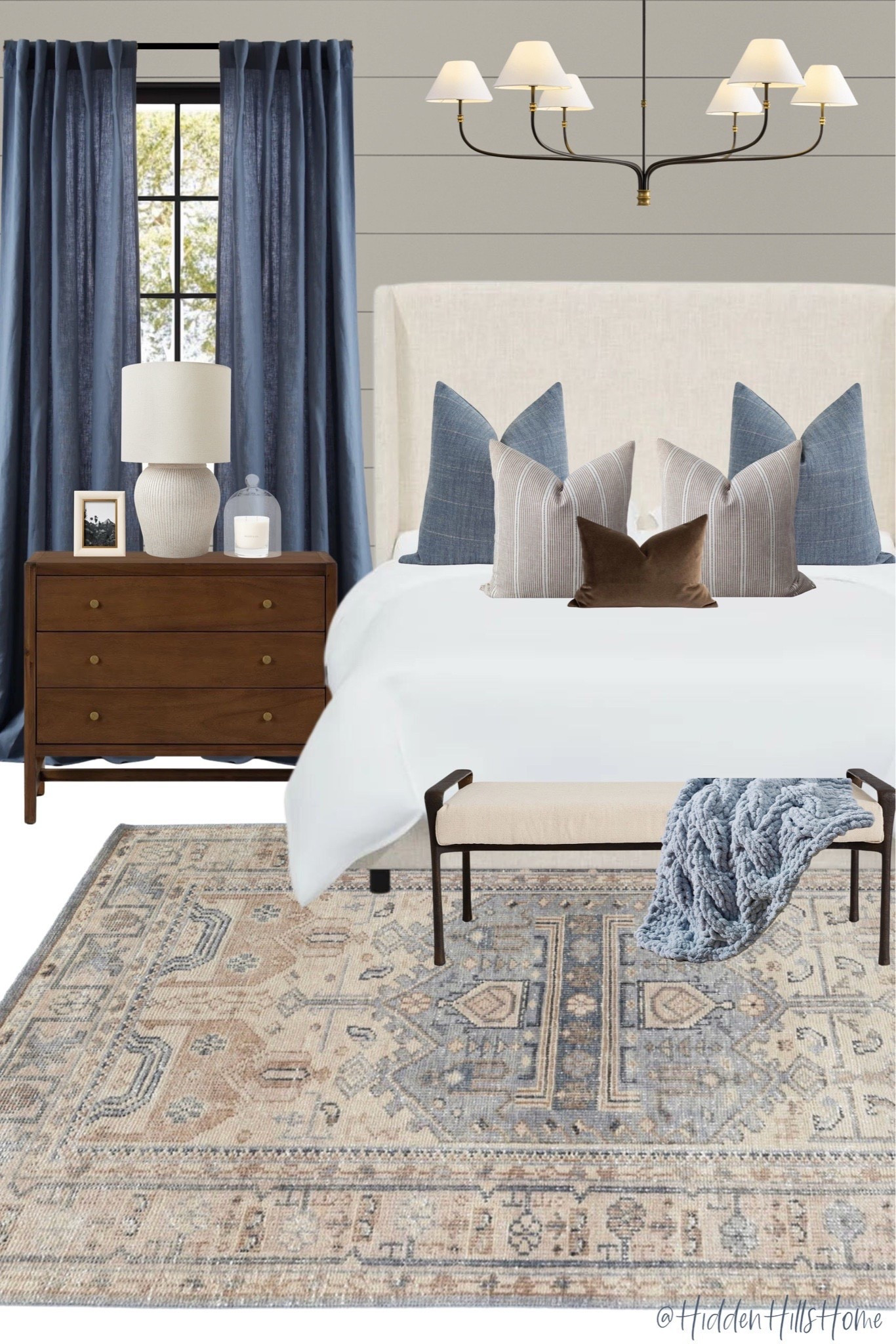 Master bedroom decor mood board, bedroom design ideas, nightstands, bedroom rug, Tilly bed, home decor Inspo #bedroom

#LTKSeasonal #LTKSaleAlert #LTKHome