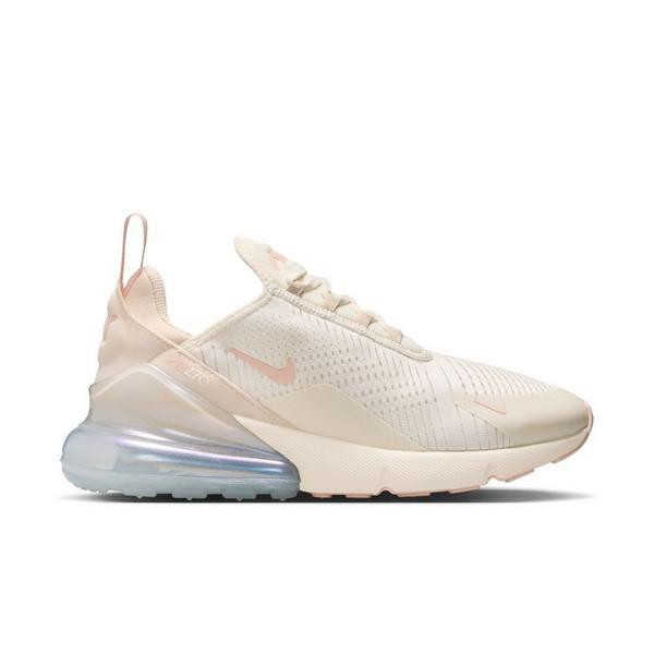 Women's Nike Air Max 270 Sneakers 10.5 Regular Soft Pearl/Washed Coral-Pearl White | Scheels Sports