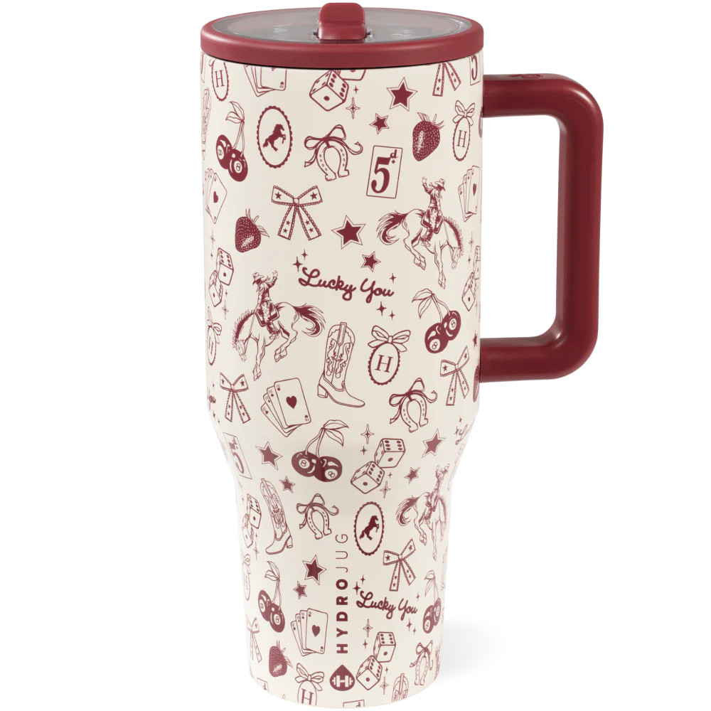 Red Western Charm | HydroJug