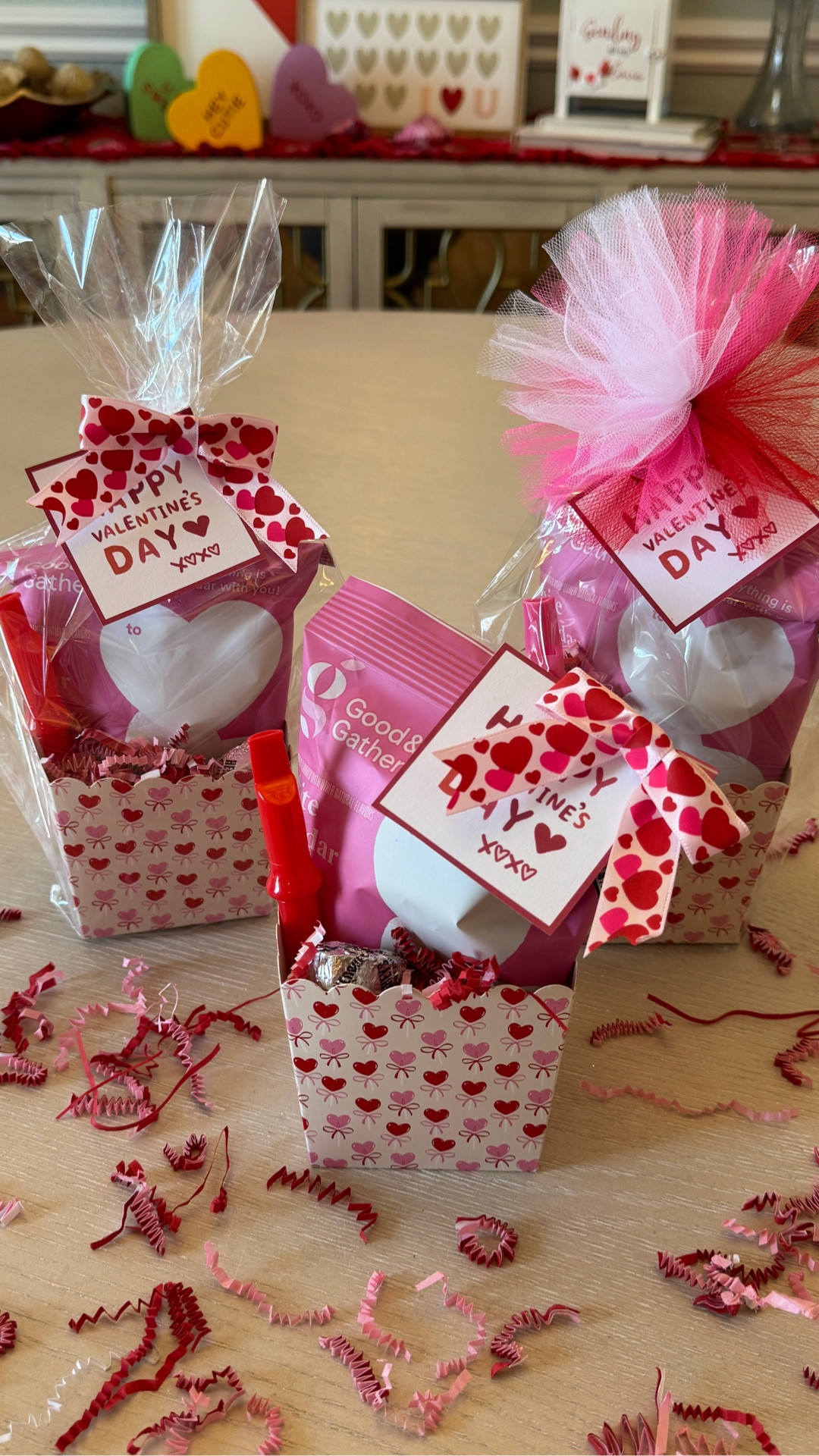 If you’re making multiple Valentines this year, this idea is a lifesaver.
One simple gift—but I’m showing four different ways to finish it depending on how much time you have.
#classroomvalentine #partyfavor #valentinesday #gifting #giftidea #diygift #diy 

#LTKSeasonal #LTKKids #LTKValentine