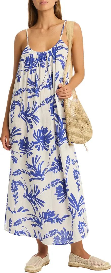Sea Level Tradewind Cotton Gauze Cover-Up Dress | Nordstromrack | Nordstrom Rack