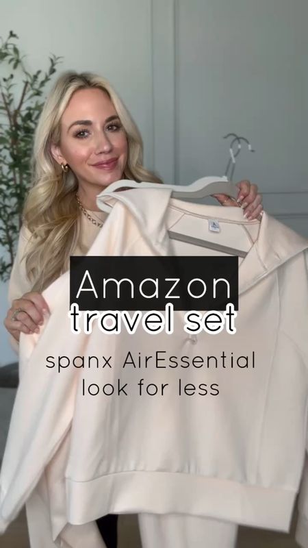 Amazon travel set // wearing a small in set and runs tts. This set feels amazing and is super comfy!



Amazon fashion. Women’s fashion. Travel outfit. Airport outfit. Lounge wear. Cozy outfit. Cozy set. 

#LTKfindsunder50 #LTKstyletip #LTKSeasonal
