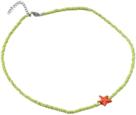 Seed Bead Choker Necklace for Women Bohemian Tiny Beads Choker Colorful Rice Bead Starfish Choker... | Amazon (US)
