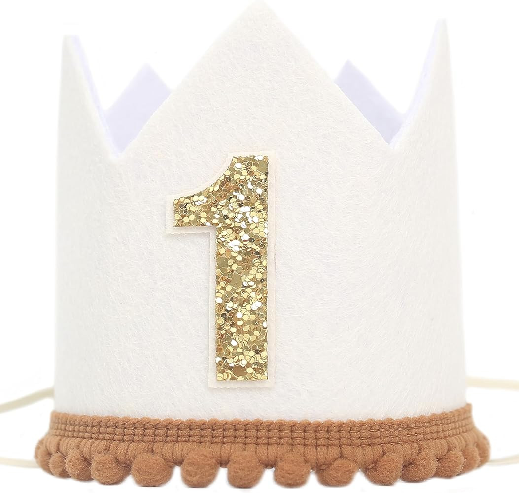 Boho 1st Birthday Crown - Boho 1st Birthday Celebration Hat，Boho First Birthday Decorations，B... | Amazon (US)
