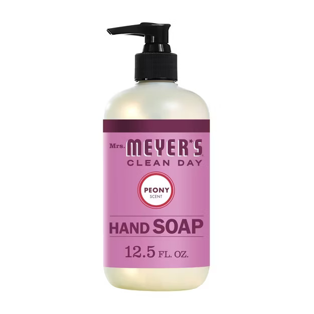 Mrs. Meyer's Clean Day Peony Scented Liquid Hand Soap - 12.5 fl oz | Target