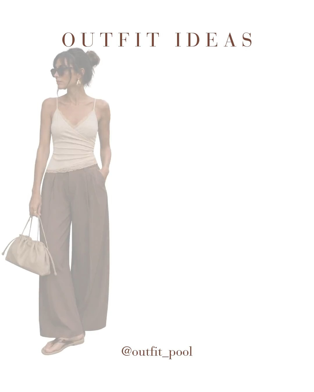 Brown Trousers with tank tops #browntrousers #virtualstylist #tanktops (Brown Trousers, Brown Trousers Outfit, Brown Pants Outfit, Tank Top Outfit, White Tank Top, Black Tank Top, Ribbed Tank Top, Neutral Outfit Ideas, Minimalist Style, Summer Outfit Ideas, Brown Trousers with Tank Top, Wide Leg Trousers, Tailored Trousers Outfit, Old Money Style, Coastal Chic Style, Vacation Outfit Ideas, Chic Summer Style) 

 #LTKdayinmylife #LTKgrwm #LTKootd