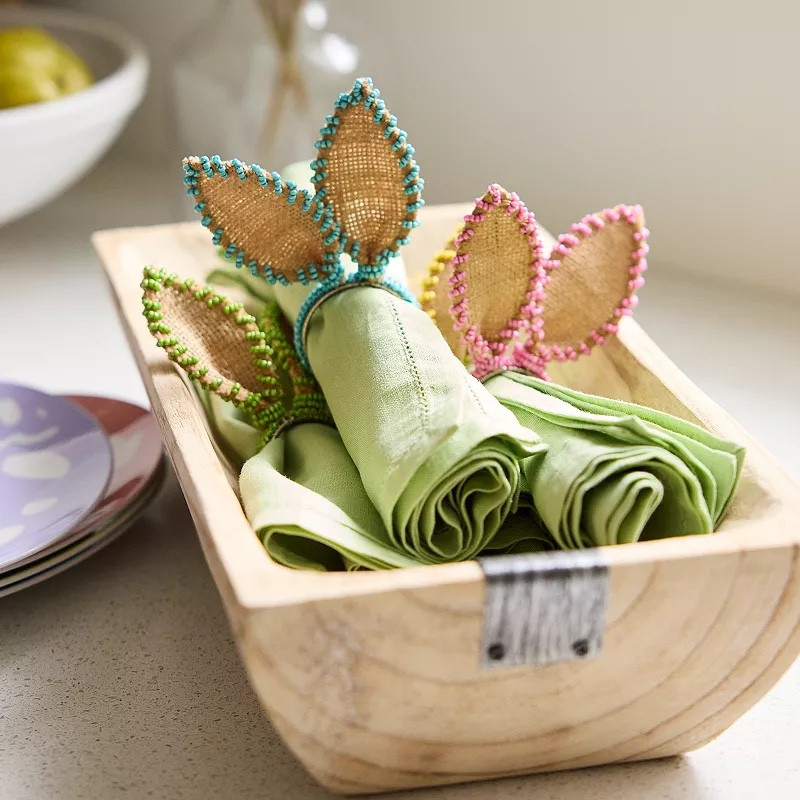 The cutest Easter napkin rings on sale for under $15

#LTKparties #LTKsalealert