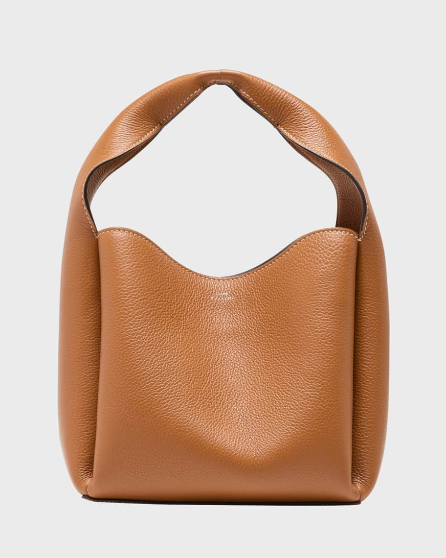 Toteme Bucket Bag in Pebble Grain Leather | Neiman Marcus