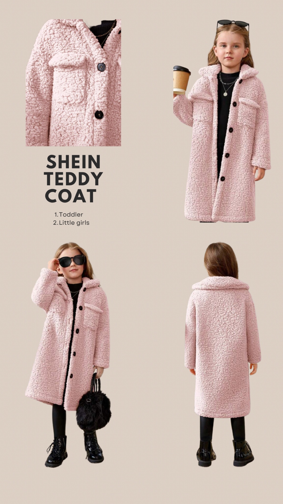 Winter coat 🧸✨
toddler, little girl, big girl.

#LTKSeasonal #LTKkids #LTKfindsunder50