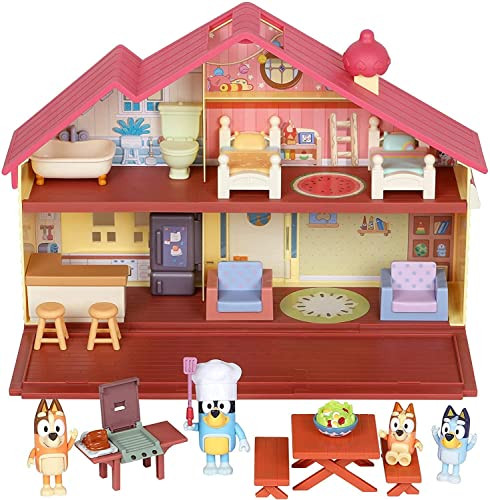 Bluey Mega Bundle Home, BBQ Playset, and 4 Figures | Amazon Exclusive | Amazon (US)
