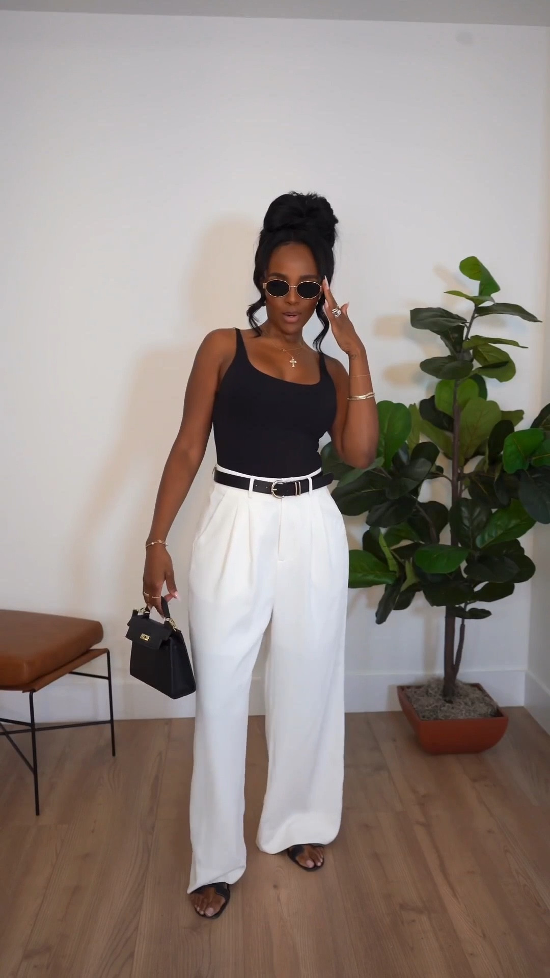 Scroll to shop this classic black and white look.

Perfect for work, dinner, or a timeless everyday outfit.

📏 Measurements: 5’4”, 140 lbs, 34D bust, 27” waist, 40” hips

Follow me on Instagram and YouTube @kirasfashionfinds

#LTKootd #LTKgrwm #LTKvlog