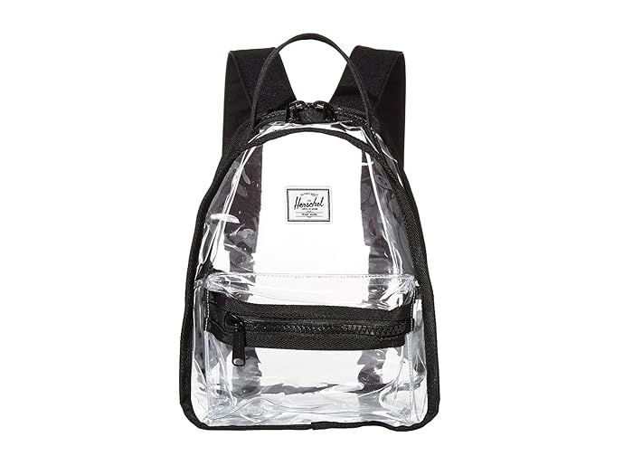 Herschel Supply Co. Nova Mini (Black/Clear) Backpack Bags | Zappos