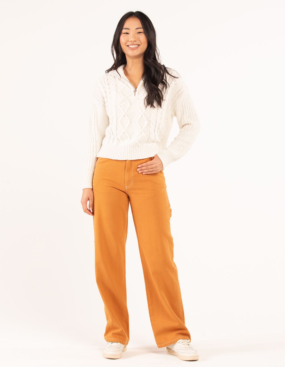 RSQ Womens High Rise Relaxed Carpenter Pants | Tillys