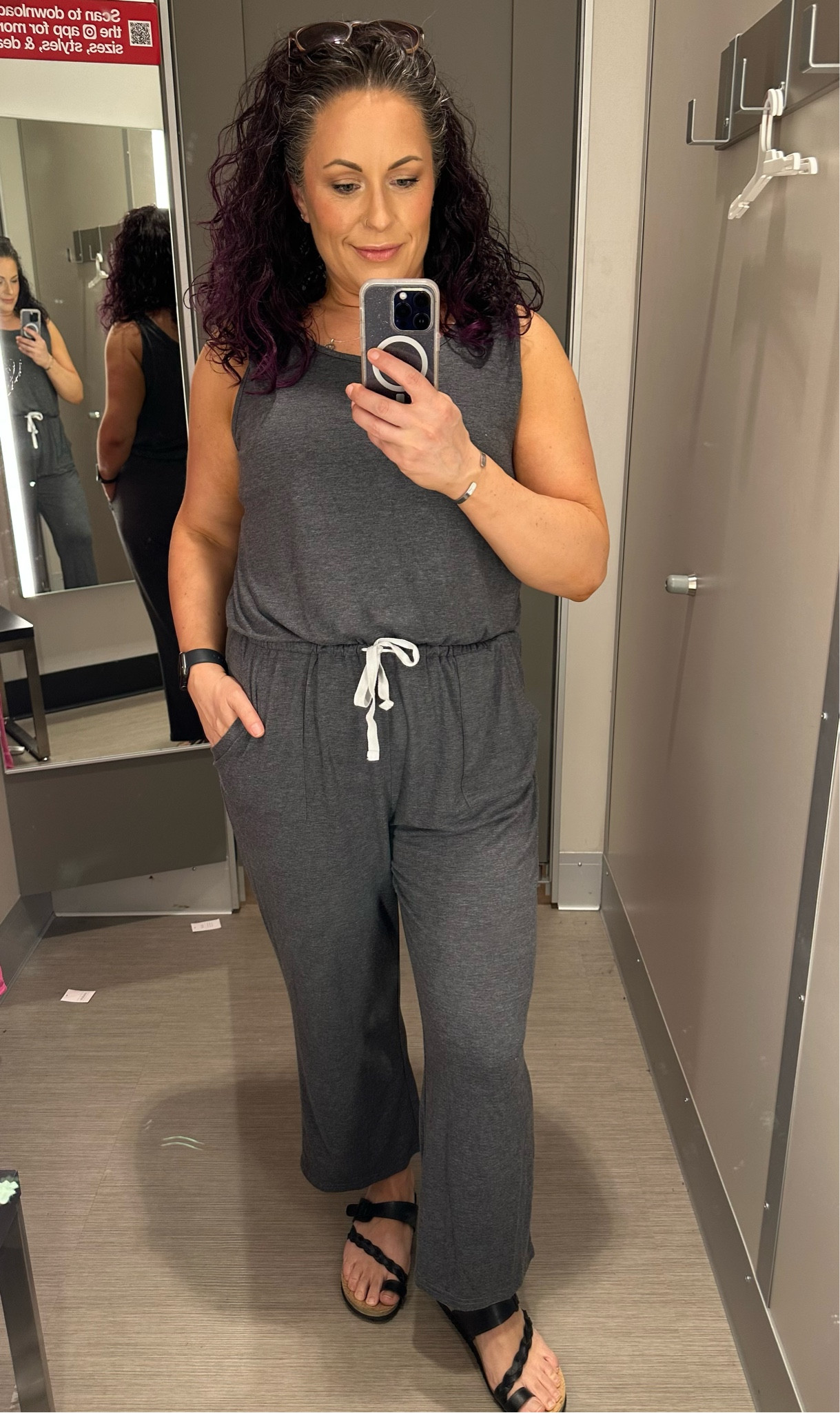 This jumpsuit is a staple in my wardrobe especially when I travel. I wear it spring and summer, dress up or down, and looks cute with a denim jacket over it. Super comfortable and comes in many colors. #founditonamazon #womensclothing #womensstyle #jumpsuits

#LTKstyletip #LTKunder50