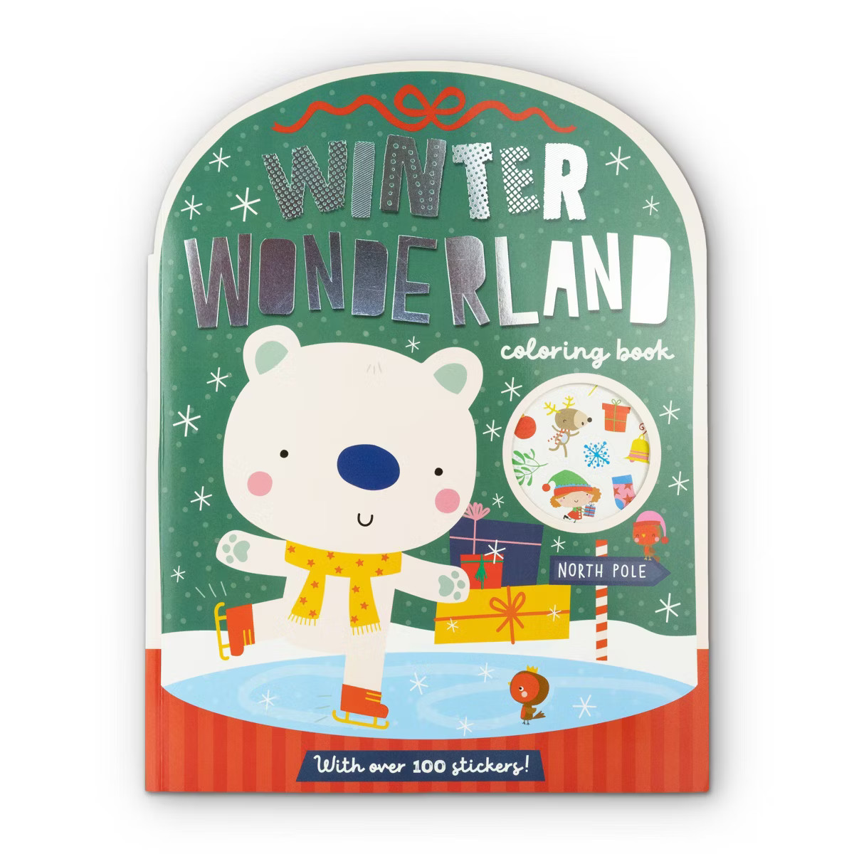 Make Believe Ideas Giant Coloring Book Winter Wonderland | Target