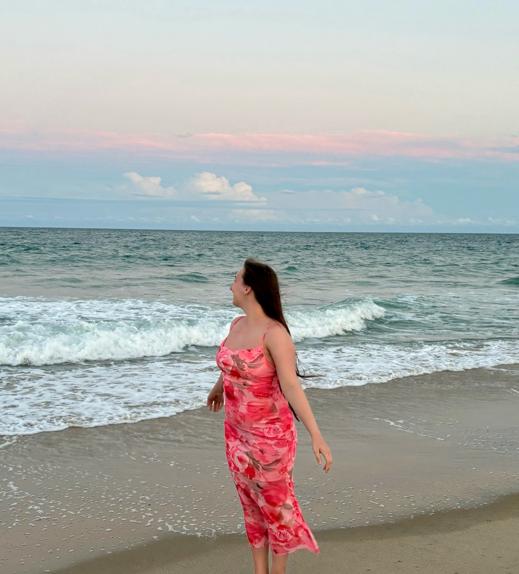 Pink SHEIN Dress 🩷 

#shein #outfitinspo 