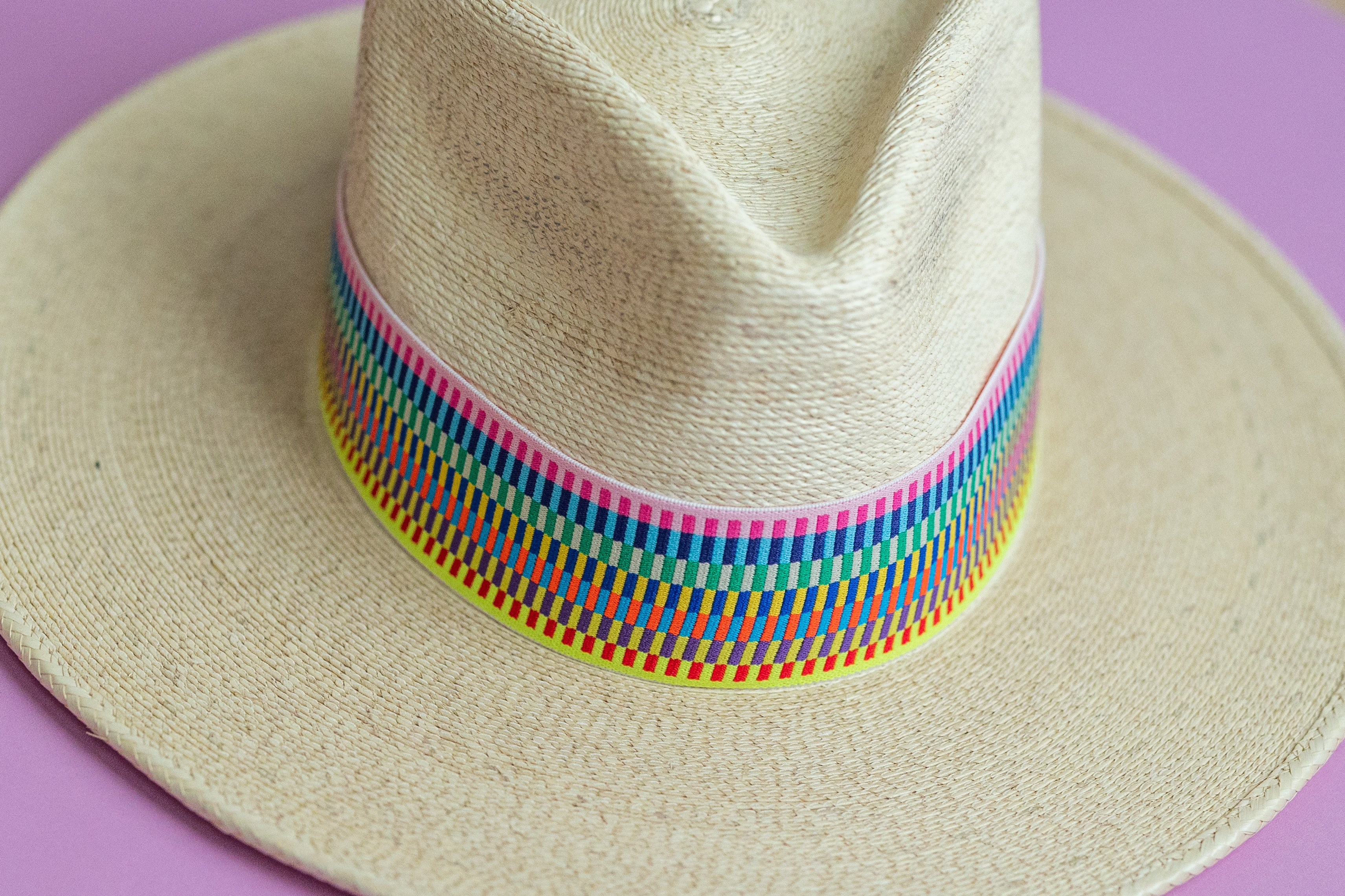 2” Bright Mini Stripes Hat Band | Bandette Bands