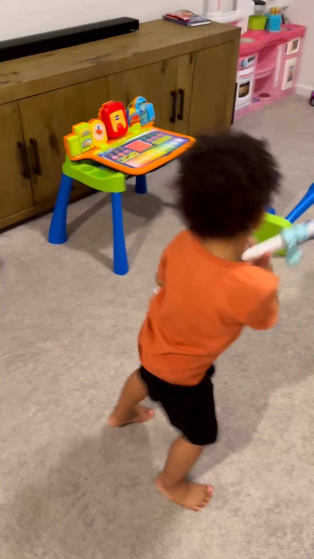 He’s enjoying his new desk. 😆

#LTKvlog #LTKmomlife #LTKKids