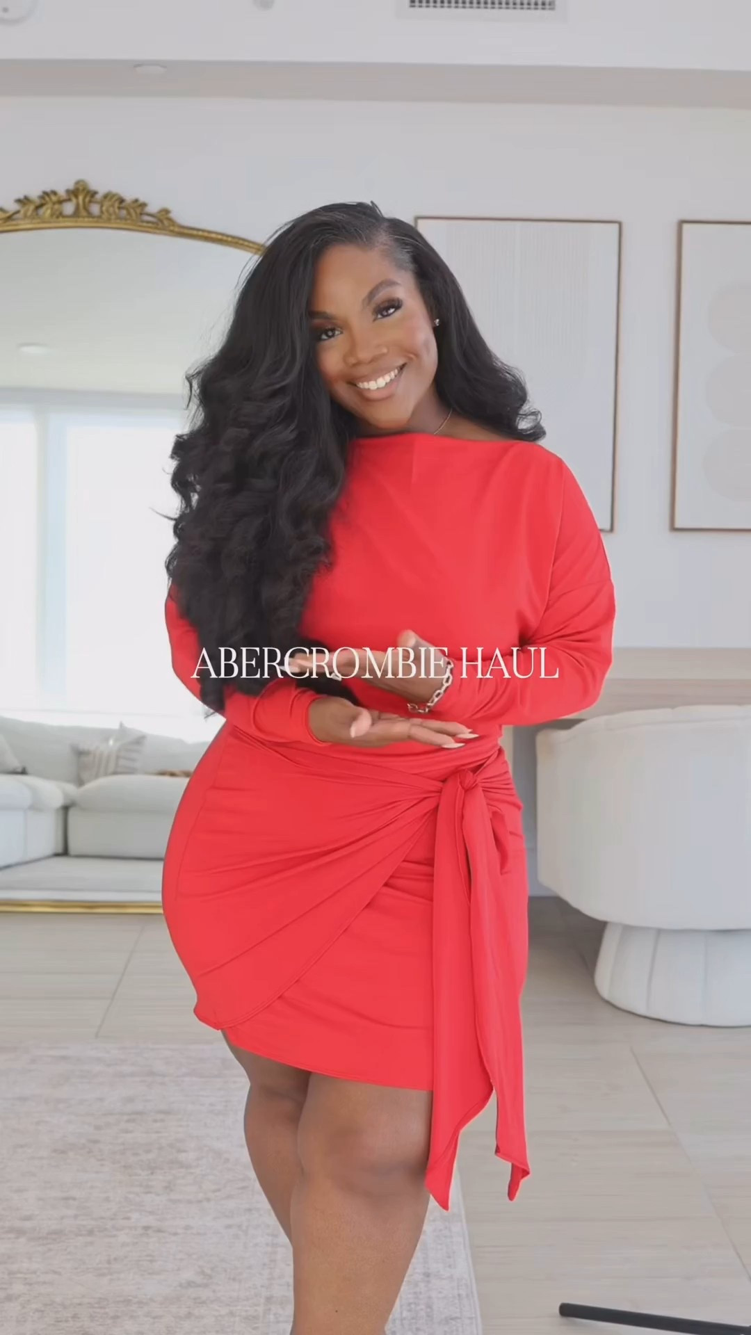 Me 🤝 @abercombie 

Almost everything is 20-50% off at Abercrombie ✨

These pieces are such a good mix of wardrobe staples + statement pieces. All curvy and petite approved while also catering to my tall Boos as well! Love that so many of these can be styled for the holiday season and reworn throughout the year for any occasion. 

Sizing Details: 

Red Dress: L
Black Polka Dot: L
Burgundy Knit Dress: M (sizing is very generous)
Black Knit Dress: M (sizing is very generous)
Studded Jeans: 33 Short (True Denim fit, no stretch)
White Top: L

#LTKSaleAlert #LTKPlusSize #LTKPetite